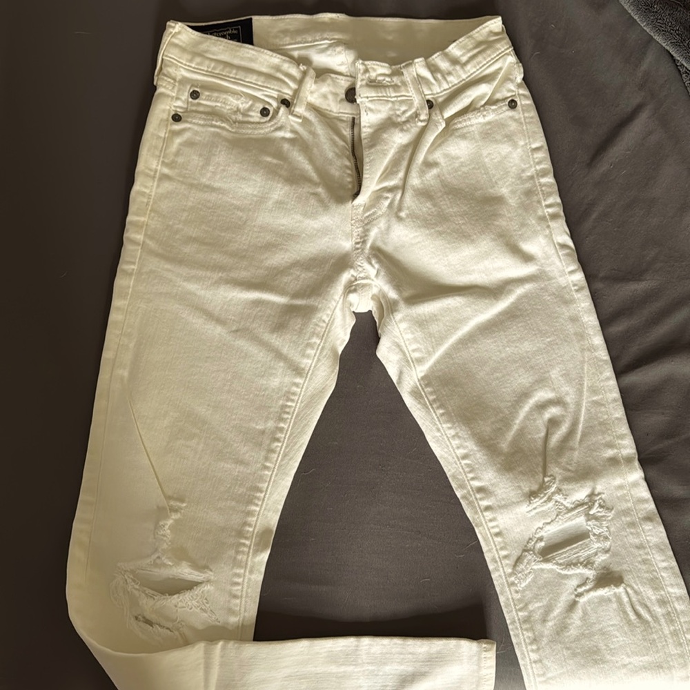 White jeans.